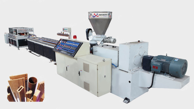 Profile extrusion technology for ceiling / window / door / corners etc