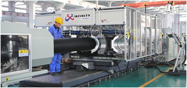 Single wall / double wall corrugated pipe technology